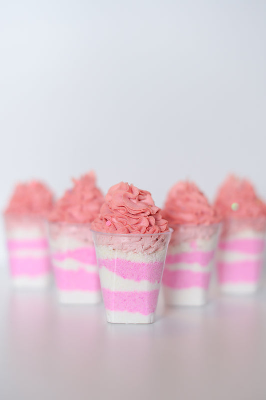 Strawberry Champagne Bath Bomb Bubble Shake