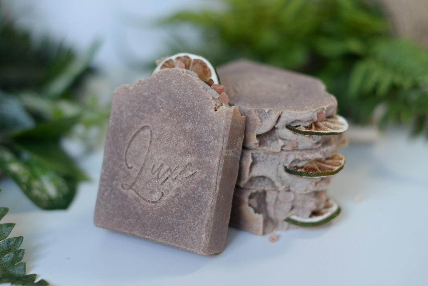 Coconut Lime Salt Soap